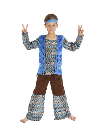 BLUE VINTAGE HIPPIE 3 PIECES 116CM