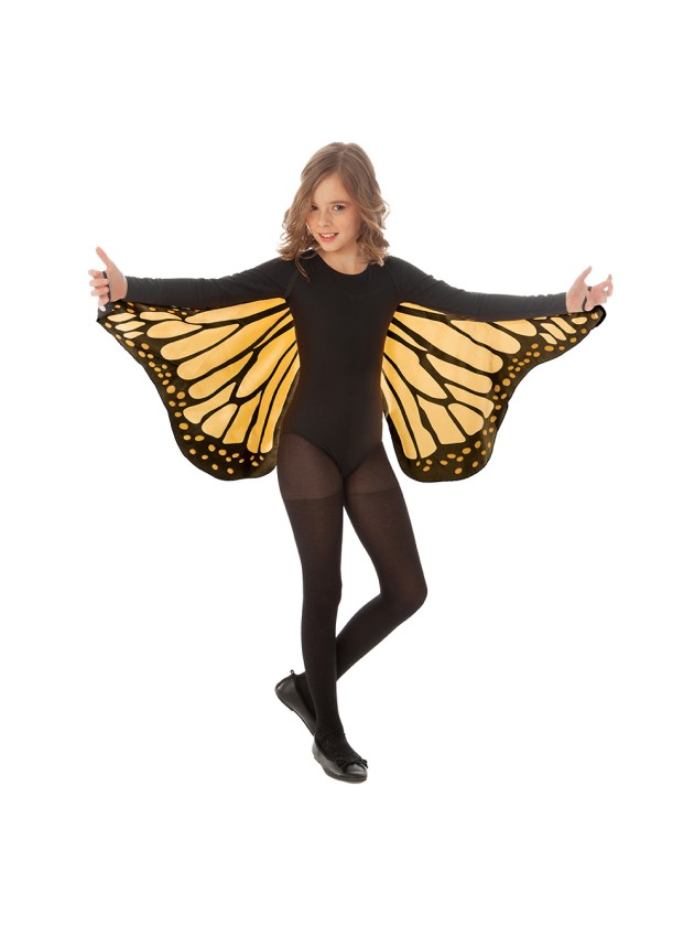 AILES PAPILLON ORANGE ENFANT TU