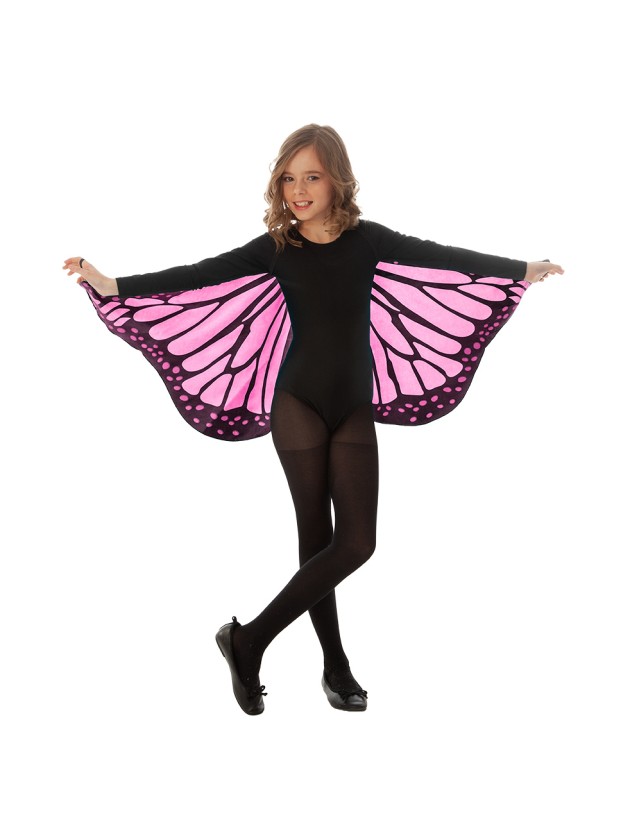 CHILD PINK BUTTERFLY WINGS ONE SIZE