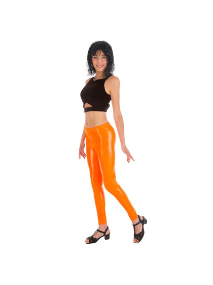 LEGGING FLUO ORANGE S-M