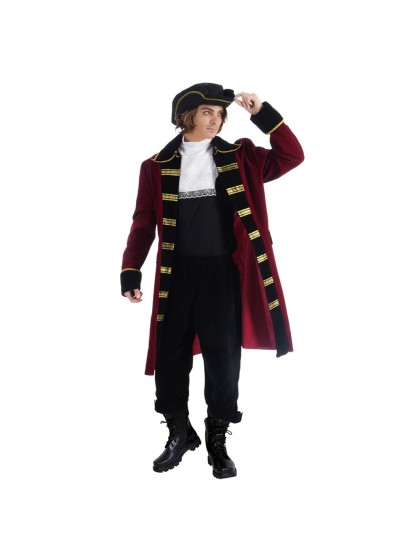 PIRATE CAPTAIN EDWARD 4 PIECES M