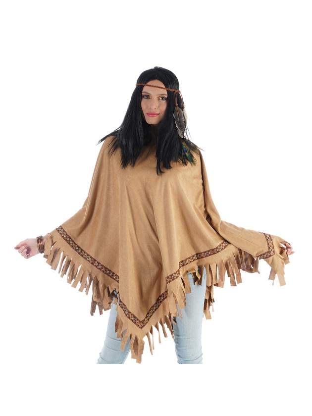 INDIAN PONCHO ONE SIZE