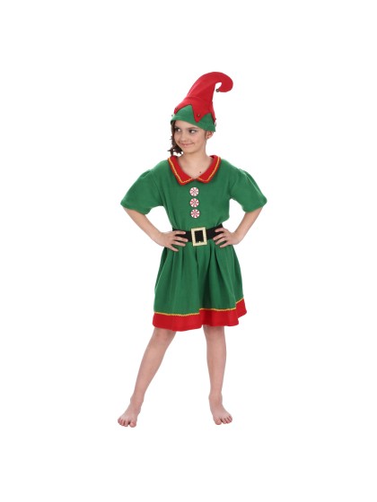 GREEN RED ELFIN 2 PIECES 128CM