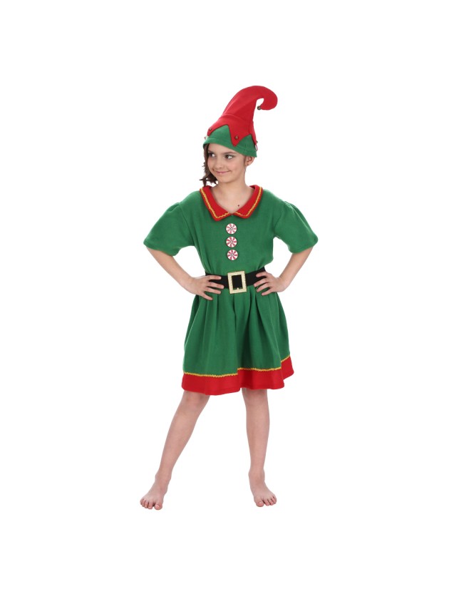GREEN RED ELFIN 2 PIECES 128CM