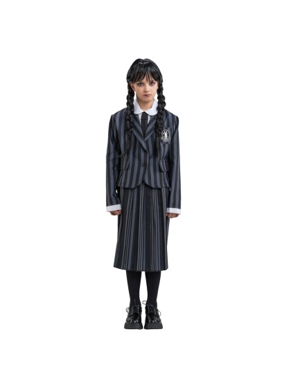 WEDNESDAY © SCHOOL UNIFORM BLACK / GREY 3 PIECES 152CM
