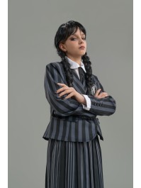 WEDNESDAY © SCHOOL UNIFORM BLACK / GREY 3 PIECES 152CM