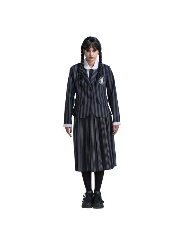 WEDNESDAY © SCHOOL UNIFORM BLACK / GREY 3 PIECES 164CM