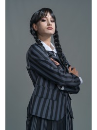 WEDNESDAY © SCHOOL UNIFORM BLACK / GREY 3 PIECES 164CM