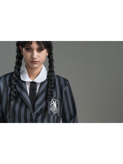 WEDNESDAY © SCHOOL UNIFORM BLACK / GREY 3 PIECES 164CM
