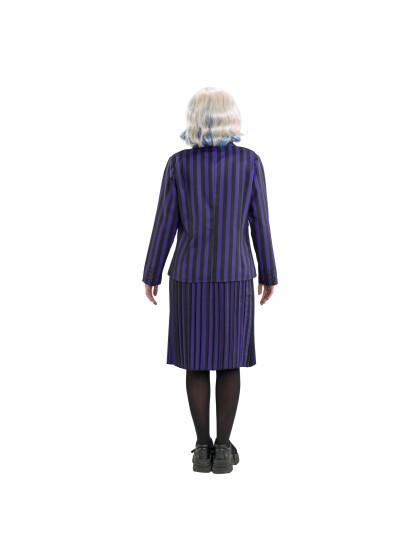 WEDNESDAY © SCHOOL UNIFORM BLACK / VIOLET 3 PIECES 164CM