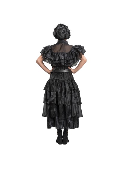 ROBE DE BAL NOIRE MERCREDI - WEDNESDAY © 152CM