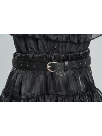 ROBE DE BAL NOIRE MERCREDI - WEDNESDAY © 152CM