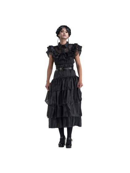 WEDNESDAY © PROM NIGHT BLACK DRESS 164CM