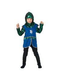 CHEVALIER DRAGON BLEU 2 PIECES 152CM