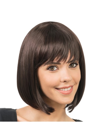 PERRUQUE LOVA CHEVEUX COURTS BRUN 30CM
