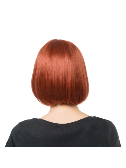 PERRUQUE LOVA CHEVEUX COURTS ROUX FONCE AUBURN 30CM