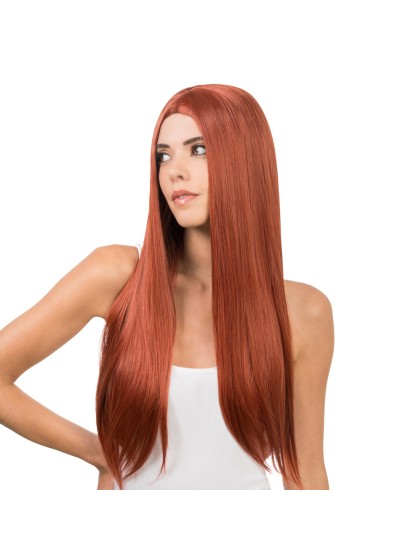 KEYLA - MAHOGANY LONG HAIR WIG 73CM