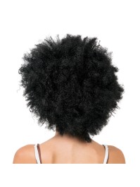 PERRUQUE JACKSON AFRO CHEVEUX NOIR 33CM