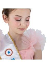 KLEID ROSA MISS FRANCE © 128CM