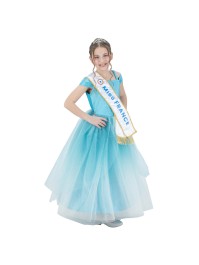KLEID BLAU MISS FRANCE © 116CM