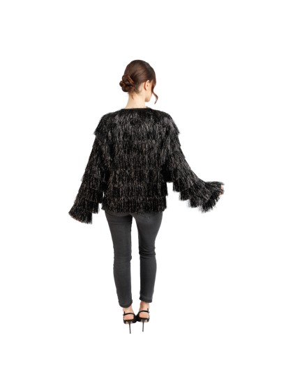 JACKE GLITZERND FRANSENS SCHWARZ S