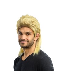 PERRUQUE MULET BLOND 40CM