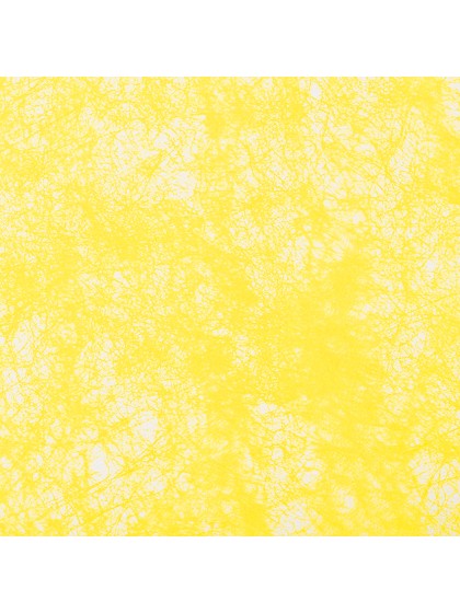 RUBAN DECO ROMANCE JAUNE 10CM X 10M