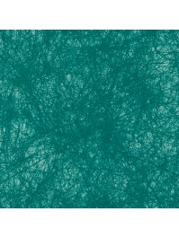CHEMIN DE TABLE ROMANCE BLEU CANARD 30CM X 10M