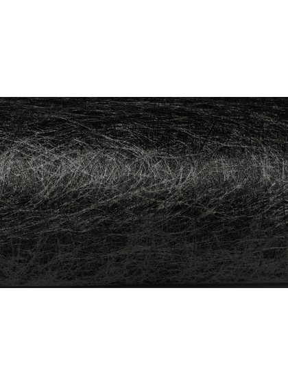 BLACK GLOSS TABLE RUNNER 30CM X 10M