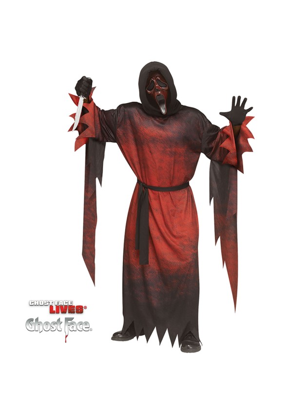 MIDNIGHT RED GHOST FACE ™ 4 PIECES TU