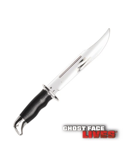 COUTEAU ARGENT CHROME GHOST FACE ™ 33CM