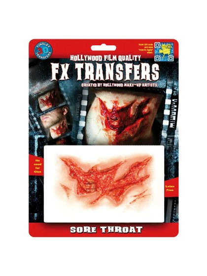 TRANSFER 3D SORE THROAT 