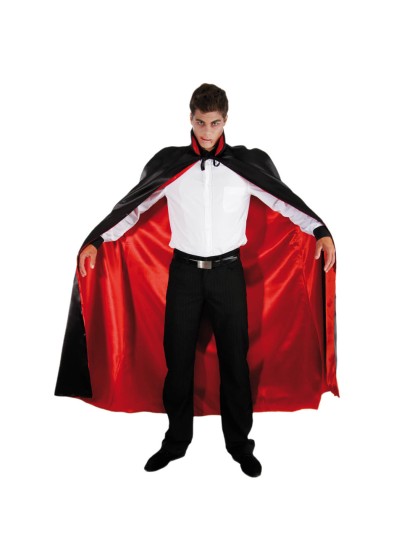 UMHANG DRACULA SATIN ROT UND SCHWARZ 152CM