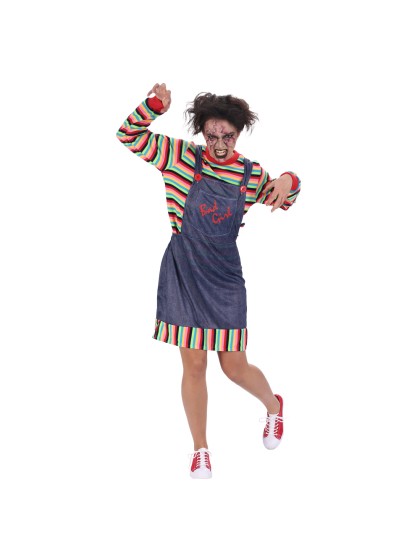 STRIPED DOLL UKY DRESS 2 PIECES M