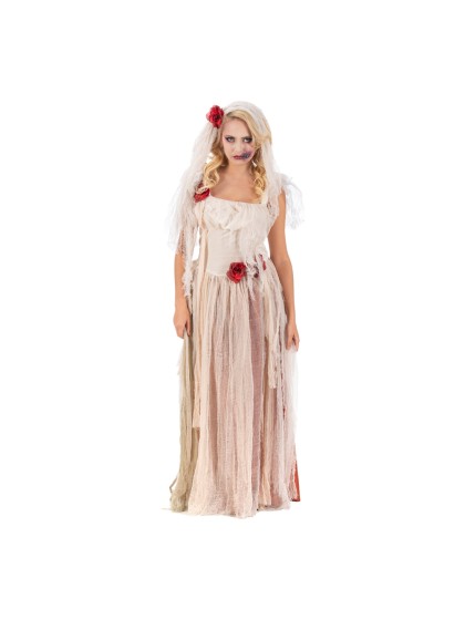 HALLOWEEN DRESS CRISTINA WITH VEIL 2 PIECES M