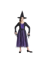 SORCIERE VIOLETTE AGATHA 2 PIECES 104CM