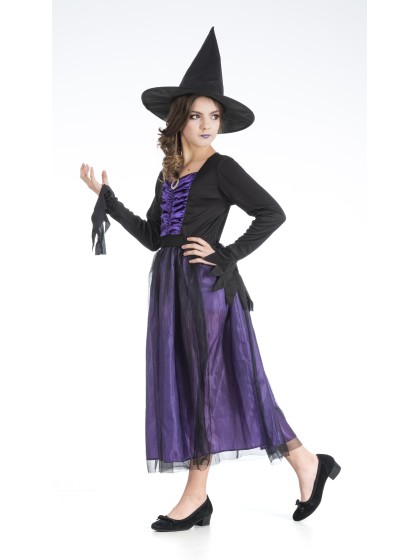SORCIERE VIOLETTE AGATHA 2 PIECES 104CM