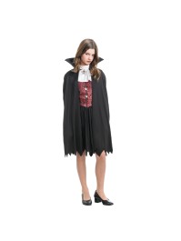 VAMPIRESSE THEODORA - ROBE AVEC CAPE 2 PIECES 116CM