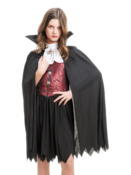 VAMPIRESSE THEODORA - ROBE AVEC CAPE 2 PIECES 152CM