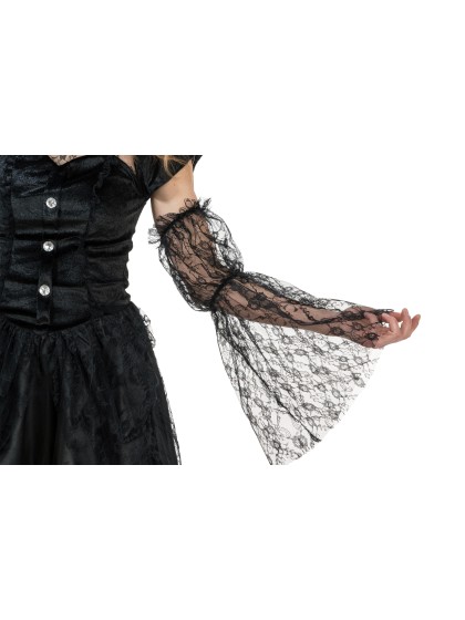 BLACK LACE VAMPIRESS BELLA S