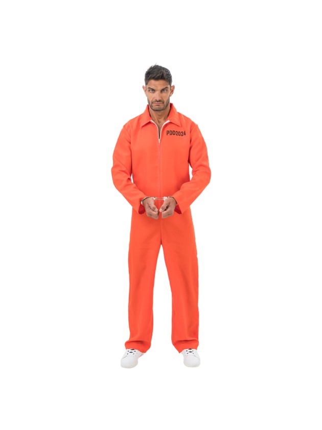 ORANGE CONVICT JUMPSUIT PARTY’S OVER 190CM