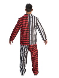 BICOLORED JOKER COSTUME XL