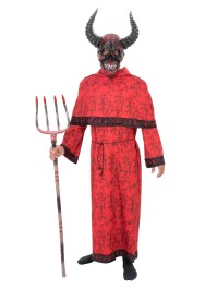 KOSTÜM DEMON - RED DEVIL Einheitsgröße