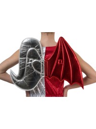 ROBE MI ANGE MI DEMON 2 PIECES M