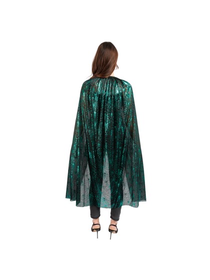 CAPE TOILE D’ARAIGNEE VERTE TU - 110CM