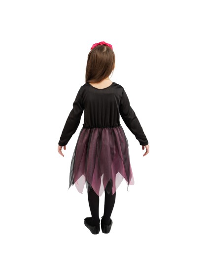 ROSALEEN ROBE SQUELETTE ROSE 2 PIECES 128CM