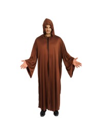CAPE PRETRE SATANIQUE BRUN 180CM