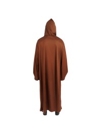 CAPE PRETRE SATANIQUE BRUN 180CM