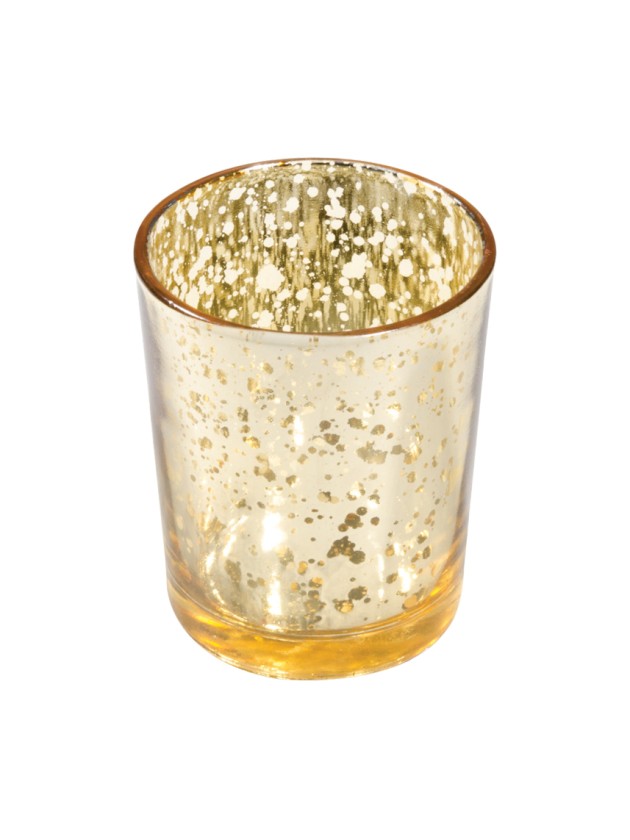 KERZENHALTER GOLD METALL 5.5CM X 6.7CM
