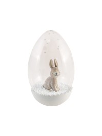 EI GLAS HASE ZUM HINSTELLEN DIA 7CM X 12CM